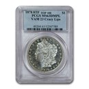 1878 Morgan Dollar 8 TF MS-63 DMPL PCGS (VAM 23 Crazy Lips) 1878 Morgan Dollar 8 TF MS-63 DMPL PCGS (VAM 23 Crazy Lips)
